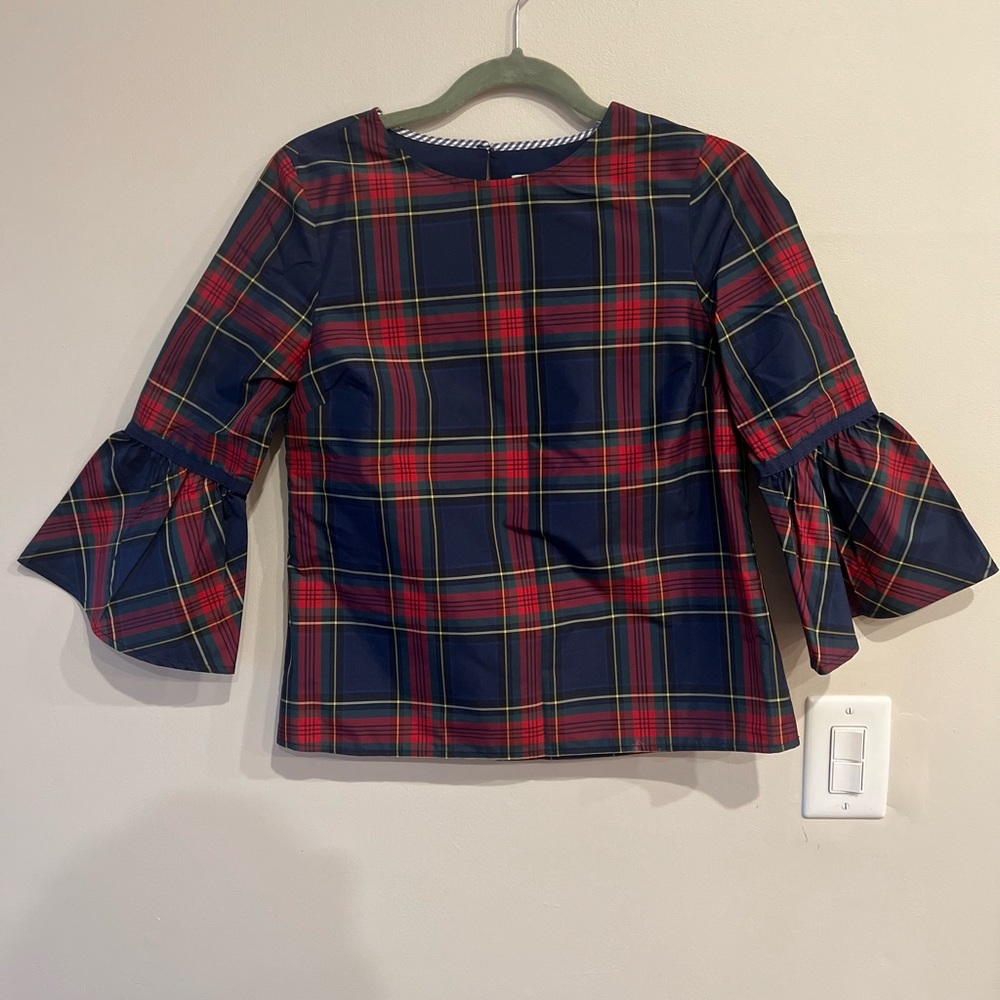 Vineyard Vines Jolly Plaid top
